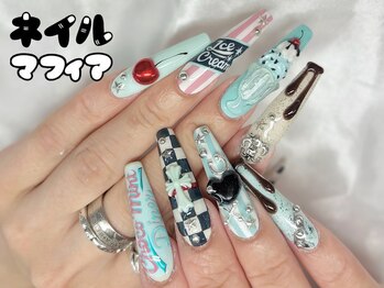 ネイルマフィア 恵比寿(NAIL MAFIA)の写真/【痛ネイルの施術も可能】お客様の理想を創り上げる驚きの再現率！※痛ネイルのご予約 はLINEのみ 