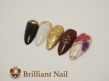 ブリリアント/成人式ネイル