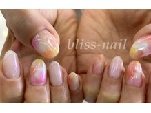 ブリスネイル(bliss-nail)/タイダイネイル