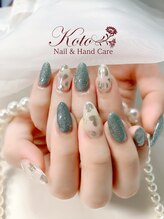 コト(KOTO)/ミラーネイル/ハート/マグネット