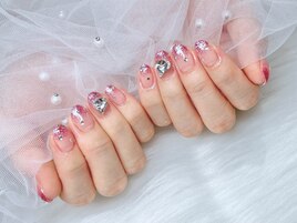 ビジューネイル♪