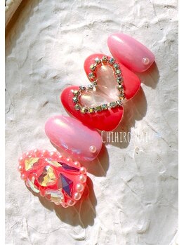 チヒロネイル/ハートネイル