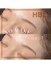 【眉毛★HBL】毛流れパーマ&WAX 
