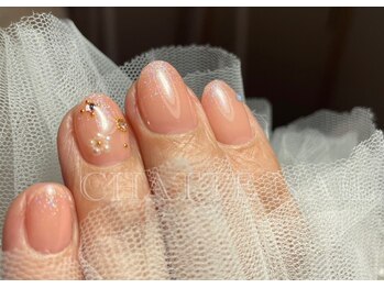 シャットネイル(CHATTE NAIL)/爪育デザインネイルBコース