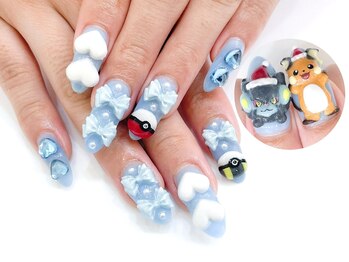 ネイルコレクション ピンク(Nail Collection Pink)/3Dキャラ★ポケモン：ライチュウ