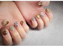 ナナネイル(7.Nail)/#ショートネイル#ニュアンス