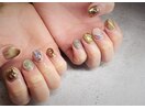 #ショートネイル#ニュアンス