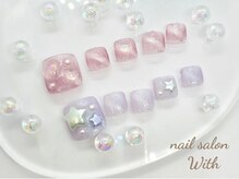 1つのコースにつきデザイン60種類以上!フットネイルもあります♪