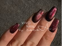 ココア(cocoA)/マグネットネイル