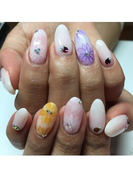 ネイルサロン チェリッシュ(nail salon Cherish)/夏ネイル