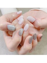 プライズアイリス アイラッシュ 池袋東口店(prize Iris eyelash)/ちぐはぐネイル