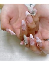 クリアー(clear)/ピンクフレンチ11000円