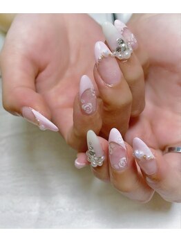 クリアー(clear)/ピンクフレンチ11000円