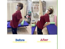 おなが小禄整体院/施術後の再検査