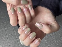 ルルム(LULUMU)/maki ワンカラー＋1本アート