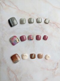 7月定額ネイル（フット）