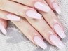 新規ワンカラーorラメグラデーション★ジェルコース¥4000約60分《オフ別》