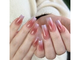 チークデザインネイル