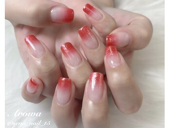 アロワ(Arowa)/グラデーションネイル