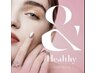 &healthy(エクステ+パーマ)ダブルフラット100束　新規¥12100/再来¥13750