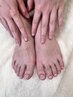 ≪初回限定≫【Foot】フットネイルケア コース¥5500⇒¥3980