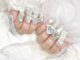 ゴテゴテブルーネイル＊yuuka