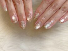 リベレ(LIBELLE)/チェックネイル/秋デザイン