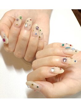 ロゼッティ(ROSETTY)/カラフル＆ポップなネイル☆