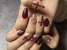 イデアル(Ideal)/【パラジェル】チェックネイル