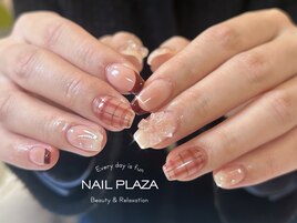 チェックネイル