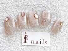 アイネイルズ 梅田店(I nails)/マグネットニュアンス　￥8200