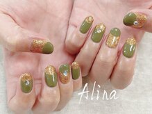 エリナネイルサロン池袋(Alina Nail Salon)/ベースカラー追加7200円