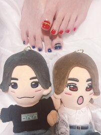推しフットネイル