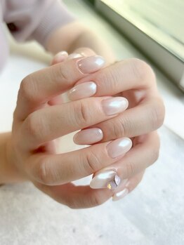 ネイルアンドアイラッシュサロン マーブル(marble)/ワンカラー