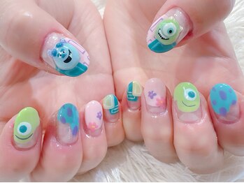 ラルネイル 大宮(Lull. nail)/オーダー3Dパーツ追加♪