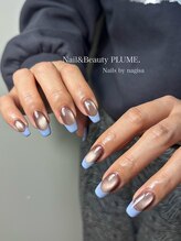 プリュム(PLUME.)/フレンチネイル