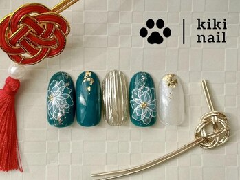 キキネイル 溝の口(kikinail)/成人式ネイル/着物ネイル