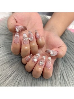 ポミーネイル 池袋店(pomynail)/マグネットフレンチ