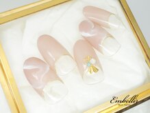 アンベリール 横浜店(Embellir)/(488)天然石風逆フレンチ