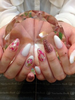 エスフィーネイルサロン ブリーユ(Esfy nailsalon Brille)/ピンクシェルネイル