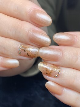 レディグリッター(Lady glitter)/ニュアンスネイル