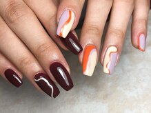 オーラリー ネイル アート メゾン(ORRERY nail art maison)/ハンド / ハロウィンカラー