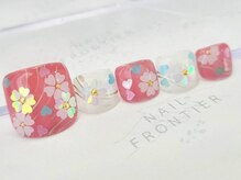 ネイルフロンティア 吉祥寺(NAIL FRONTIER)/桜ホロフット8980円～