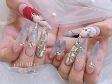 アリーズ(Allies)/スーパーロング痛ネイル☆