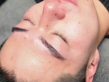 イケメン度倍増♪お顔にぴたっとフィットする眉をご提案します