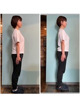 スマイルアップ整体整骨院/女性スタッフも実践！-4.8キロ減