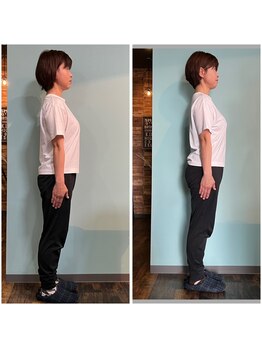 スマイルアップ整体整骨院/女性スタッフも実践！-4.8キロ減