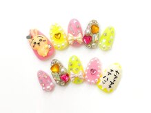 ネイルコレクション ピンク(Nail Collection Pink)/オーダーチップ☆ちいかわ