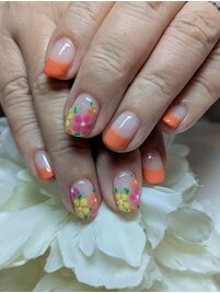 フラワーアート￥10500