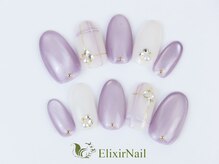 エリクサーネイル 新橋(Elixir Nail)/定額a シンプル/クーポン使用